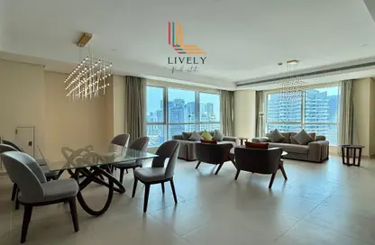 Apartment - 2 Bedrooms - 3 Bathrooms for rent in Lusail Residence - Marina District - Lusail