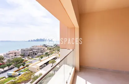 Balcony image for: Apartment - 2 Bedrooms - 3 Bathrooms for rent in Viva East - Viva Bahriyah - The Pearl Island - Doha, Image 1