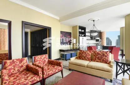 Apartment - 1 Bedroom - 2 Bathrooms for rent in Al Shatt Street - West Bay - Doha