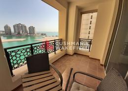 Studio - 1 bathroom for rent in Viva West - Viva Bahriyah - The Pearl Island - Doha