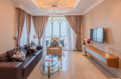 Apartment - 1 Bedroom - 2 Bathrooms for rent in Bilal Pearl Suites - Viva Bahriyah - The Pearl Island - Doha