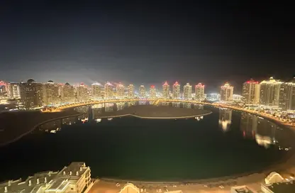 شقة - غرفة نوم - 2 حمامات للايجار في 27 برج - فيفا بحرية - جزيرة اللؤلؤة - الدوحة