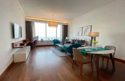 Apartment - 1 Bedroom - 2 Bathrooms for rent in West Bay - Doha