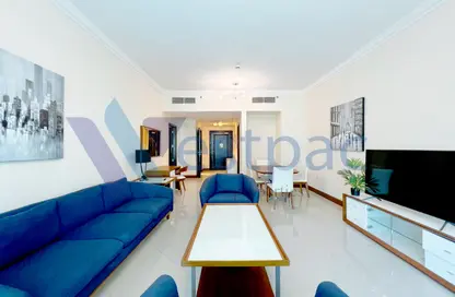 Apartment - 1 Bedroom - 2 Bathrooms for rent in Regency Residence Tower - Regency Residence Tower - West Bay - Doha