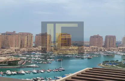 (بنتهاوس  (روف - 5 غرف نوم - 8 حمامات للبيع في طريق بورتو الشرقي - بورتو أرابيا - جزيرة اللؤلؤة - الدوحة