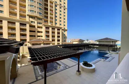 Outdoor Building image for: Apartment - 2 Bedrooms - 3 Bathrooms for rent in East Porto Drive - Porto Arabia - The Pearl Island - Doha, Image 1