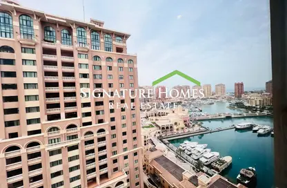 Apartment - 1 Bedroom - 2 Bathrooms for rent in Porto Arabia - The Pearl Island - Doha