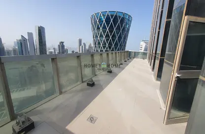 Terrace image for: Office Space - Studio - 2 Bathrooms for rent in Palm Tower B - Palm Towers - West Bay - Doha, Image 1
