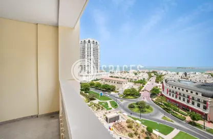 Apartment - Studio - 1 Bathroom for rent in Viva East - Viva Bahriyah - The Pearl Island - Doha