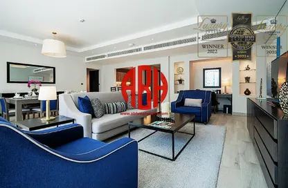 Apartment - 2 Bedrooms - 3 Bathrooms for rent in Al Shatt Street - West Bay - Doha Apartment - 2 Bedrooms - 3 Bathrooms for rent in Al Shatt Street - West Bay - Doha