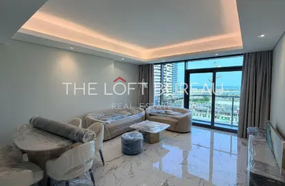 شقة - غرفة نوم - 2 حمامات للايجار في لوسيل ريسيدينس - منطقة المارينا - الوسيل