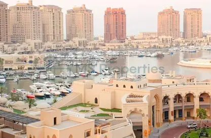 Apartment - 2 Bedrooms - 3 Bathrooms for sale in West Porto Drive - Porto Arabia - The Pearl Island - Doha