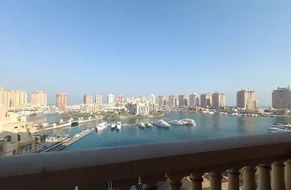 Apartment - 2 Bedrooms - 2 Bathrooms for rent in East Porto Drive - Porto Arabia - The Pearl Island - Doha Apartment - 2 Bedrooms - 2 Bathrooms for rent in East Porto Drive - Porto Arabia - The Pearl Island - Doha