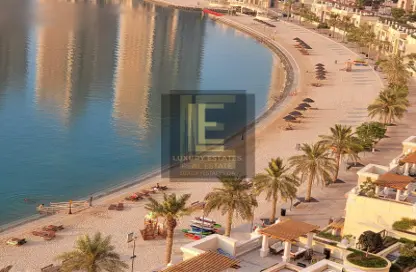 (بنتهاوس  (روف - 2 غرف نوم - 3 حمامات للايجار في فيفا غرب - فيفا بحرية - جزيرة اللؤلؤة - الدوحة