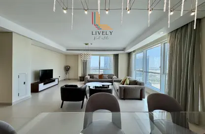 Apartment - 2 Bedrooms - 3 Bathrooms for rent in Lusail Residence - Marina District - Lusail