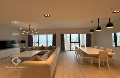 Apartment - 3 Bedrooms - 5 Bathrooms for rent in Lusail Residence - Marina District - Lusail