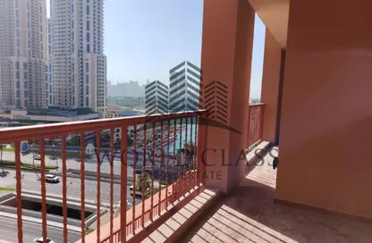 شقة - 2 غرف نوم - 3 حمامات للايجار في طريق بورتو الغربي - بورتو أرابيا - جزيرة اللؤلؤة - الدوحة