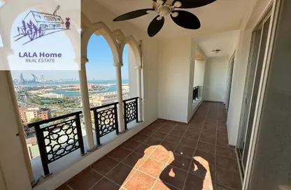 Apartment - 2 Bedrooms - 2 Bathrooms for rent in Viva West - Viva Bahriyah - The Pearl Island - Doha