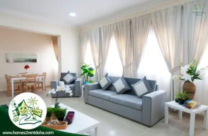 Living / Dining Room image for: Apartment - 3 Bedrooms - 3 Bathrooms for rent in Al Wakra - Al Wakra - Al Wakrah - Al Wakra, Image 1