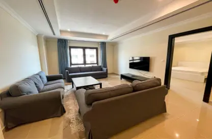 Apartment - 1 Bedroom - 1 Bathroom for rent in Porto Arabia - The Pearl Island - Doha