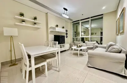 Apartment - 2 Bedrooms - 2 Bathrooms for rent in Lusail Marina Heights - Marina District - Lusail