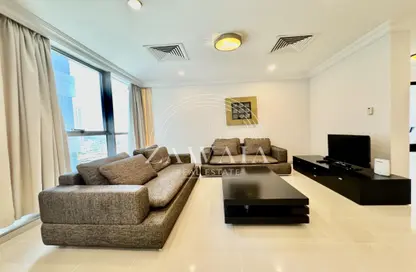Apartment - 2 Bedrooms - 2 Bathrooms for rent in Al Bida'a Tower - Corniche Road - Corniche Road - Doha