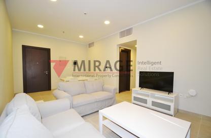 Apartment - 2 Bedrooms - 2 Bathrooms for rent in Artan Residence Apartments Fox Hills 150 - Fox Hills - Lusail