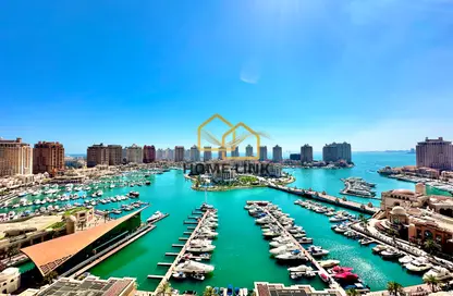 Apartment - 3 Bedrooms - 4 Bathrooms for rent in East Porto Drive - Porto Arabia - The Pearl Island - Doha