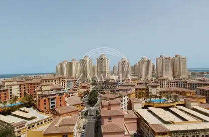 Apartment - 1 Bedroom - 2 Bathrooms for rent in West Porto Drive - Porto Arabia - The Pearl Island - Doha