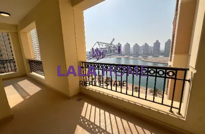 Apartment - 1 Bedroom - 2 Bathrooms for rent in Viva West - Viva Bahriyah - The Pearl Island - Doha