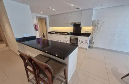 Apartment - 2 Bedrooms - 4 Bathrooms for rent in Abraj Bay - Abraj Quartiers - The Pearl Island - Doha