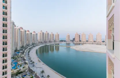 صورة لـ منظر مائي. شقة - 2 غرف نوم - 3 حمامات للايجار في فيفا غرب - فيفا بحرية - جزيرة اللؤلؤة - الدوحة ، صورة رقم 1
