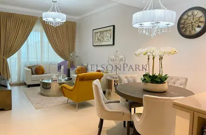 Apartment - 2 Bedrooms - 4 Bathrooms for rent in Viva East - Viva Bahriyah - The Pearl Island - Doha