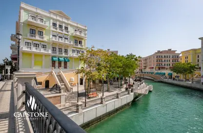 Water View image for: Apartment - 1 Bedroom - 1 Bathroom for rent in Murano - Qanat Quartier - The Pearl Island - Doha, Image 1