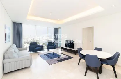 Apartment - 2 Bedrooms - 3 Bathrooms for rent in Lusail Residence - Marina District - Lusail