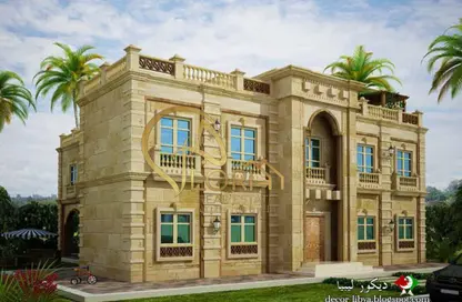 فيلا - 8 غرف نوم - 8 حمامات للايجار في جنوب الدحيل - الدحيل - الدوحة