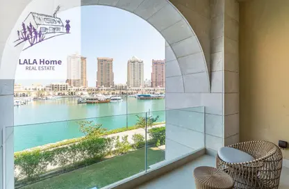 Apartment - 2 Bedrooms - 3 Bathrooms for rent in The St. Regis Marsa Arabia Island - Marsa Arabia - The Pearl Island - Doha