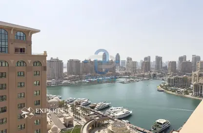 Apartment - 1 Bedroom - 1 Bathroom for sale in East Porto Drive - Porto Arabia - The Pearl Island - Doha