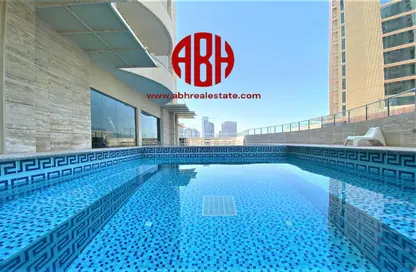 Pool image for: Apartment - 2 Bedrooms - 2 Bathrooms for rent in Burj Al Marina - Marina District - Lusail, Image 1