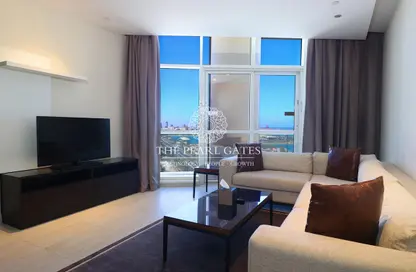 Apartment - 2 Bedrooms - 3 Bathrooms for rent in Lusail Residence - Marina District - Lusail