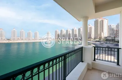 Townhouse - 1 Bedroom - 2 Bathrooms for rent in Viva East - Viva Bahriyah - The Pearl Island - Doha