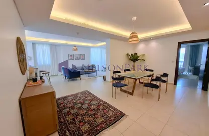 Apartment - 2 Bedrooms - 3 Bathrooms for rent in Tower 23 - Viva Bahriyah - The Pearl Island - Doha