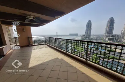 شقة - 2 غرف نوم - 3 حمامات للايجار في طريق بورتو الشرقي - بورتو أرابيا - جزيرة اللؤلؤة - الدوحة