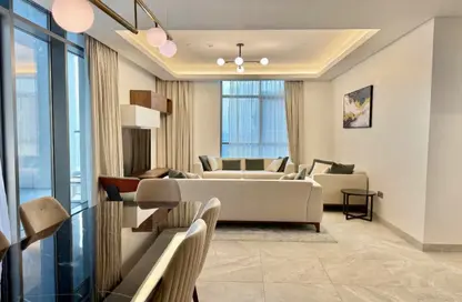 Penthouse - 3 Bedrooms - 4 Bathrooms for rent in Lusail Residence - Marina District - Lusail