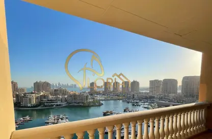 Apartment - 2 Bedrooms - 3 Bathrooms for rent in East Porto Drive - Porto Arabia - The Pearl Island - Doha