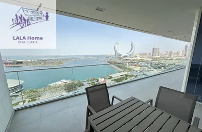 Apartment - 2 Bedrooms - 3 Bathrooms for rent in Lusail Residence - Marina District - Lusail