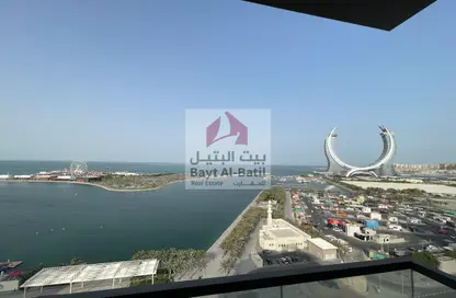 شقة - غرفة نوم - 2 حمامات للايجار في منطقة المارينا - الوسيل