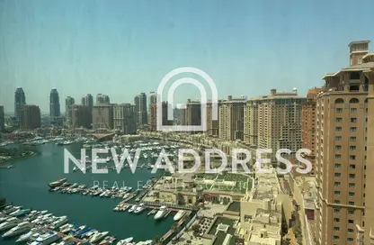 Apartment - 1 Bedroom - 2 Bathrooms for rent in Tower 5 - Porto Arabia - The Pearl Island - Doha