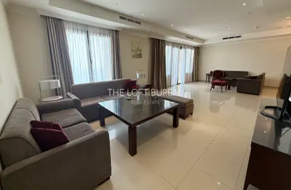 Apartment - 3 Bedrooms - 3 Bathrooms for rent in East Porto Drive - Porto Arabia - The Pearl Island - Doha
