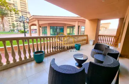 Apartment - 1 Bedroom - 2 Bathrooms for rent in East Porto Drive - Porto Arabia - The Pearl Island - Doha